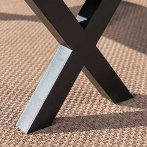 Solid Wood Outdoor Dining <b>Table</b> <b>Set</b> with <b>Bench</b>, Modern Rectangular Wooden Furniture, Garden Patio Dining <b>Set</b> for Home - Product Image 2