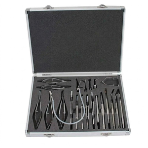 Juego de 21 Instrumentos Manuales de Microcirugía Oftálmica para Cataratas, Kit de Cirugía Ocular de Acero Inoxidable de Precisión para Hospitales - Product Image 4