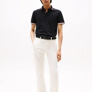 เสื้อโปโลกอล์ฟผู้ชายไซส์ใหญ่แบบแห้งเร็วสั่งทำขายส่งพร้อมพิมพ์ลายเสื้อกีฬาแขนสั้นพร้อมโลโก้แบบกำหนดเองด้วยเทคนิคการถ่ายเทความร้อน - Product Image 3