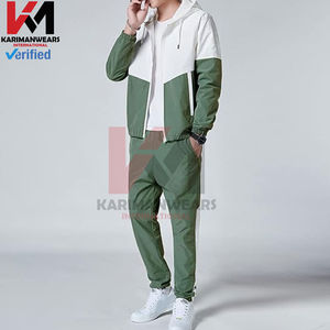 Conjunto de Chaqueta y Pantalones Deportivos Personalizados para Hombre, Chaqueta Ligera Cortavientos y Pantalones, Proveedor de Moda de Verano - Product Image 3