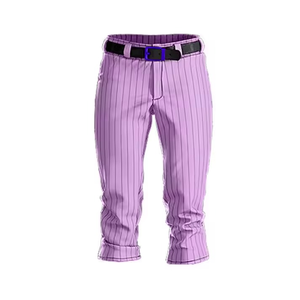 Customizable Baseball Uniform Set Breathable Sublimated Style Anti Bacterial 100%Polyester <b>Knee</b> Length Pant Baseball Uniform Set - Product Image 3