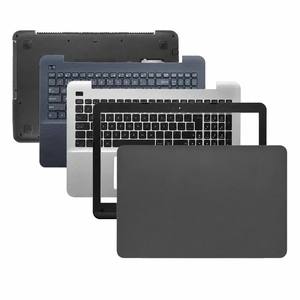 ใหม่สำหรับเอซุส X555 X555L X555LD <span class=keywords><strong>K555L</strong></span> 15.6" ฝาหลังจอ LCD กรอบด้านหน้าที่วางฝ่ามือเคสด้านล่างเคสแล็ปท็อป ABCD SHELL - Product Image 1