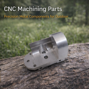ชิ้นส่วนเครื่องจักรกลซีเอ็นซีและชิ้นส่วนโลหะที่มีความแม่นยำสูง พร้อมด้วยการตัดลวดด้วยไฟฟ้า (Wire EDM) สำหรับงานกลางแจ้ง - Product Image 3
