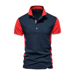 Camiseta Polo de Golf Lisa de Alta Calidad para Hombre, con Cuello Tipo Polo, para Sublimación de Logotipos, Tallas Grandes - Product Image 1