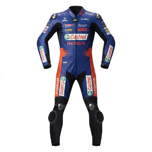 ชุดแข่งรถสำหรับผู้ชาย Zonda Professional Track Racing Suit/Traje ตัดเย็บตามสั่ง ทำจากหนังวัว/หนังจิงโจ้ พร้อมการป้องกันระดับ 2 - Product Image 1