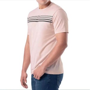 Camiseta de Algodón 100% Tejida Estampada de Alta Calidad, Manga Corta, Holgada, Transpirable, Informal, para Verano, con Logotipo Personalizado, 200 Gramos - Product Image 4