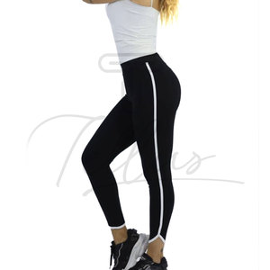 Pantalones de yoga de cintura alta para mujer, venta al por mayor de fábrica, ropa deportiva, leggings de gimnasio con estampado personalizado, control de abdomen, leggings de talla grande para mujer - Product Image 4