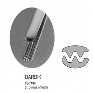 Pinzas DARDIK para injerto vascular |   Acero Inoxidable de Primera Calidad - Product Image 3