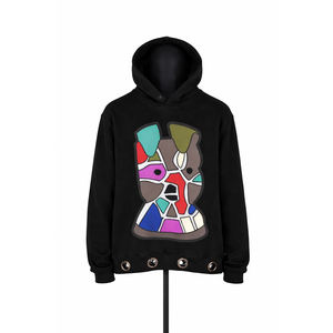 Custom New Fashion 2026 <b>Men</b>’s <b>Green</b> Abstract Art <b>Hoodie</b> Graphic Pullover Streetwear Sweatshirt - Product Image 4