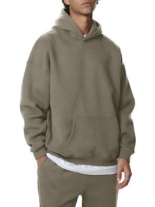 Hot Selling <b>Plain</b> <b>Hoodie</b> French Cotton Terry 380 Gsm Pullover Unisex Regular Fit Custom Mens Winter Hoodies Hysaf Apparels Co - Product Image 5