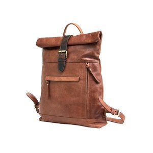 กระเป๋าเป้หนังแท้มาใหม่มีซิปหลายช่องทนทานดีไซน์สำหรับทุกเพศสำหรับฤดูใบไม้ผลิ/ฤดูใบไม้ร่วง/ฤดูหนาวลายสัตว์โบฮีเมียน - Product Image 2