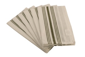 Paños de Cocina Cuadrados/Rectangulares 100% Algodón Ecológicos, a Rayas, Resistentes a los Niños, Tejidos, de Secado Rápido y Lavables a Máquina - Product Image 4