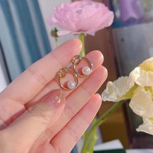 Pendientes de Plata de Ley S925 de Alta Calidad con Cuentas de Oro Natural de 10-9 mm, Redondos, Impecables, Versátiles y con un Diseño Moderno, con Caja de Regalo de Lujo - Product Image 2