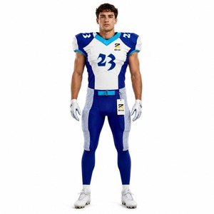 Uniforme de fútbol americano premium diseñado para brindar comodidad, durabilidad y rendimiento profesional en cada día de partido. Servicio OEM. - Product Image 4