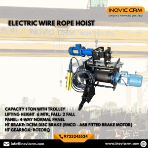 สวิตช์จำกัดระยะยกของรถลากขนาด 1 ตัน ถึง 10 ตัน ความสูงยก 6 เมตร ระยะหยุด 1/4 ฟุต แผงควบคุม 6 ทิศทาง ระบบเบรกดิสก์ DC EM แบบปกติ - Product Image 4