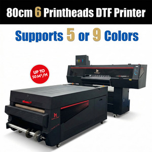 Imprimante DTF 80 cm à 6 têtes <span class=keywords><strong>Epson</strong></span> I3200 5 ou 9 couleurs pour impression sur film PET avec four à secoueur de poudre automatique - Product Image 1