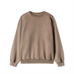 Sweat-shirt à col rond en polaire imperméable pour femme - Couleurs et tailles personnalisables - Coupe décontractée confortable - Product Image 1