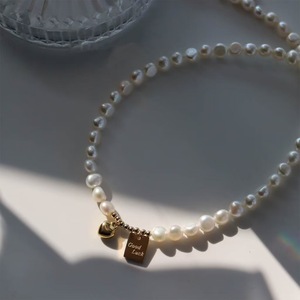 Collier de perles d'amour de la marque Lucky Wishing authentique 2025, nouveau, design de chaîne de clavicule haut de gamme pour femmes - Product Image 5