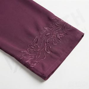 Abaya Estilo Kaftan Simple y Modesto para Mujer, Color Personalizado, Ropa Islámica, Manga Larga, Nueva - Product Image 5