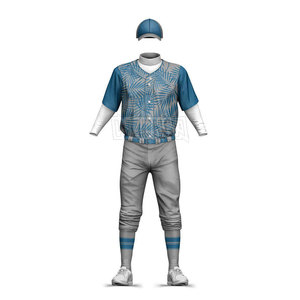 Ensemble d'uniformes de baseball sans manches, respirant, professionnel, de haute qualité, léger, confortable et à prix abordable pour adultes - Product Image 5