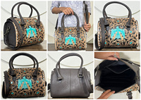 Sac de voyage Thunderbird en cuir véritable fait main, taille moyenne, pour femme, sac de sport durable pour l'extérieur – Collection March Expo