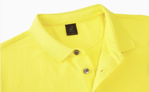 Camisas de Golf de Última Moda para Hombre, Cuello Alto, Manga Corta, 100% Algodón, Secado Rápido, Transpirables, ODM, 160g - Product Image 6