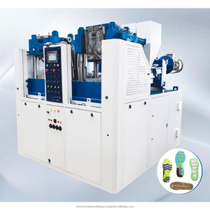 Máquina de moldeo de suela de doble color Technocrat TPR/TPU/PVC con motor de alta potencia para fábrica de zapatos y planta de fabricación nueva - Product Image 5