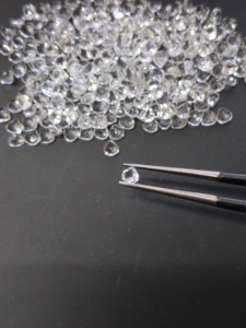 โทแพซสีขาวธรรมชาติ 3.5 มม. รูปหัวใจ คุณภาพดีที่สุด พลอยเม็ดเดี่ยวสำหรับทำเครื่องประดับ - Product Image 2