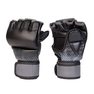 Guantes de MMA de Alto Rendimiento para Sparring, Guantes de Combate con Protección Duradera para los Nudillos, Diseño de Palma Abierta, Correa de Muñeca Ajustable - Product Image 5