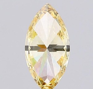 Corte Marquise Personalizado en Amarillo Intenso de 3.00CT, CVD Cultivado en Laboratorio, Pulido a Mano en India, Certificado por IGI para la Fabricación de Joyas - Product Image 3