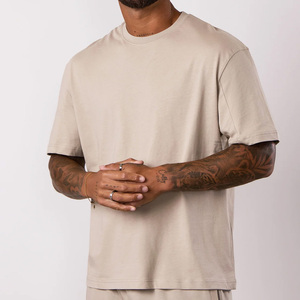 Camisetas Extra Grandes de Algodón 100% para Hombre, Ropa Urbana Personalizada, Impresión de Logotipo Personalizado, Tejido Ecológico, Fabricante de Ropa de Marca - Product Image 1