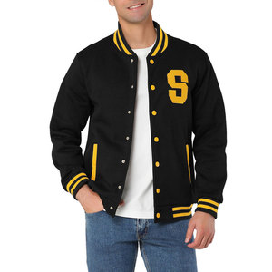 Premium Quality Men's Winter Baseball Varsity <b>Jacket</b> Eco-Friendly Breathable Button Closure Regular Fit Casual Streetwear <b>jacket</b> - Product Image 3