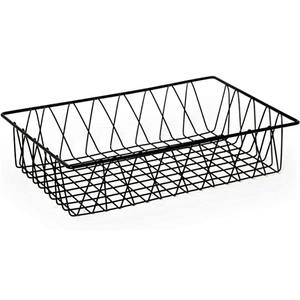 Azora Industries Black Iron Wire Eco-Friendly Modern Multifunction Customized Shape Food Storage <b>Basket</b> <b>Handle</b>-Kitchen Storage - Product Image 4