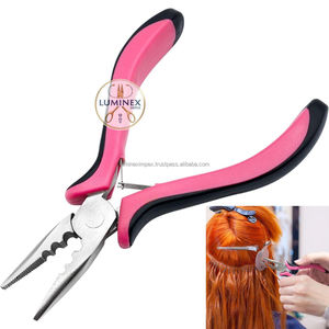 Pinzas de Acero Inoxidable de 3 Orificios para Extensiones de Cabello con Anillos Micro Nano |   Alta Calidad, Tamaño y Color Personalizables |   Herramienta Profesional de Salón 1 - Product Image 3