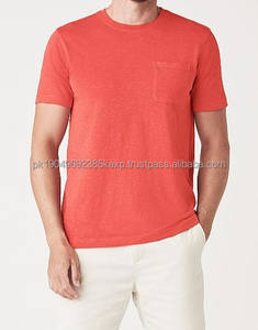 Camisetas Lisas de Algodón 100% al por Mayor, Camisetas Personalizadas con Estampado de Seda Azul, Camisetas de Cuello Redondo de Alta Calidad para Hombre, Tallas Grandes, Logotipo OEM - Product Image 3