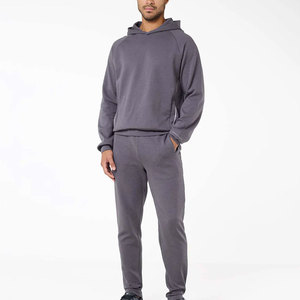 Wholesale Cotton Tracksuit Heavyweight Fleece Sweatsuit Factory <b>Direct</b> for Private Label Collections - Product Image 1