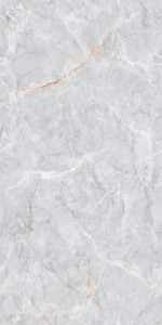 Carreaux en porcelaine effet marbre brillant Jasper Grey 600x1200mm, aspect pierre premium, antidérapants, épaisseur 8mm, pour sol et mur de salle de bain - Product Image 3