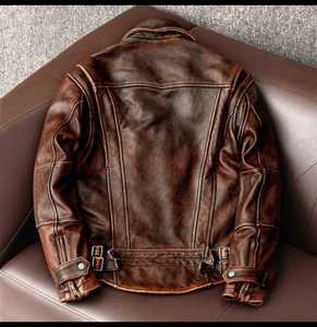Veste en cuir de haute qualité pour usage décontracté - Product Image 2