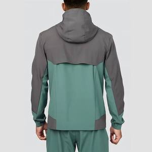2026 Hot Sale Winter Windbreaker Custom <b>Windrunner</b> Lightweight Zipper Printing <b>Jackets</b> Tracksuit with Hooded Collar Design Sport - Product Image 5