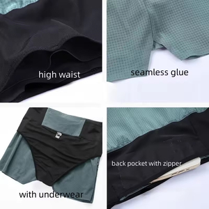 Pantalones cortos deportivos para hombre, para gimnasio, correr, entrenamiento, transpirables, para fitness. - Product Image 4