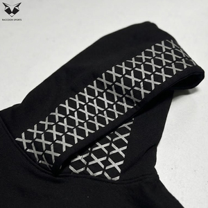 Survêtements simples personnalisés avec logo imprimé 2026, service OEM, qualité supérieure respirante, survêtements pour hommes avec couleur contrastée - Product Image 4