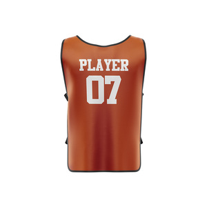 Custom Printed Front 100% Polyester Football Practice <b>Bib</b> Shirts Soccer Uniforms Moisture Wicking High Quality Soccer <b>Bibs</b> - Product Image 2