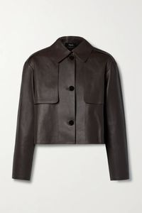 Chaquetas de cuero para hombre estilo High Street de última moda, con logo frontal, bajo MOQ, precio mayorista, para venta en línea. - Product Image 4