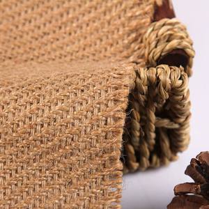 Tissu en jute à fibres naturelles – Tissu de style rustique pour l'artisanat, la décoration intérieure et les produits écologiques - Product Image 4