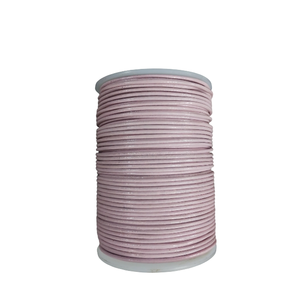 Cordón de cuero redondo de 2 mm color marigold para la fabricación de joyas, tamaño personalizado, marca SCHAF de Y S International - Product Image 4