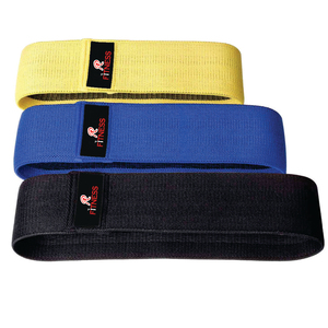 Fitness Hip Resistance Bands Fabric Glute Booty Loops for Squats Lunges <b>Leg</b> Workout Strength Training Gym and Home <b>Exercise</b> - Product Image 3