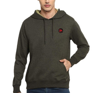 Hoodie d'hiver pour homme avec tissu extra épais et intérieur chaud pour un confort maximal, idéal pour le streetwear masculin. - Product Image 1