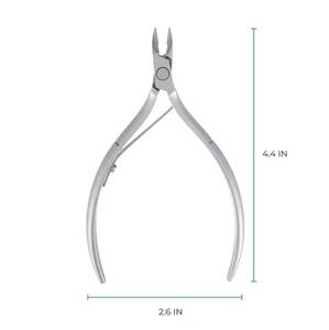 Coupe-ongles professionnel Morje en acier inoxydable, 6 mm, à mâchoires plates, lame droite, pointe acérée, pour usage adulte, ongles épais - Product Image 2