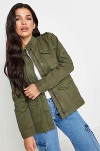 Best Quality <b>Women</b> Cargo Style Denim <b>Jacket</b> With Big Pockets Outwear Winter Fashion Warm Jeans <b>Jackets</b> - Product Image 2