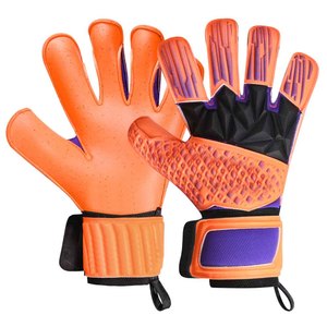 Gants de gardien de but professionnels en latex de haute qualité, fournisseur direct d'usine, fermeture auto-agrippante, séchage rapide, protection personnalisée - Product Image 3